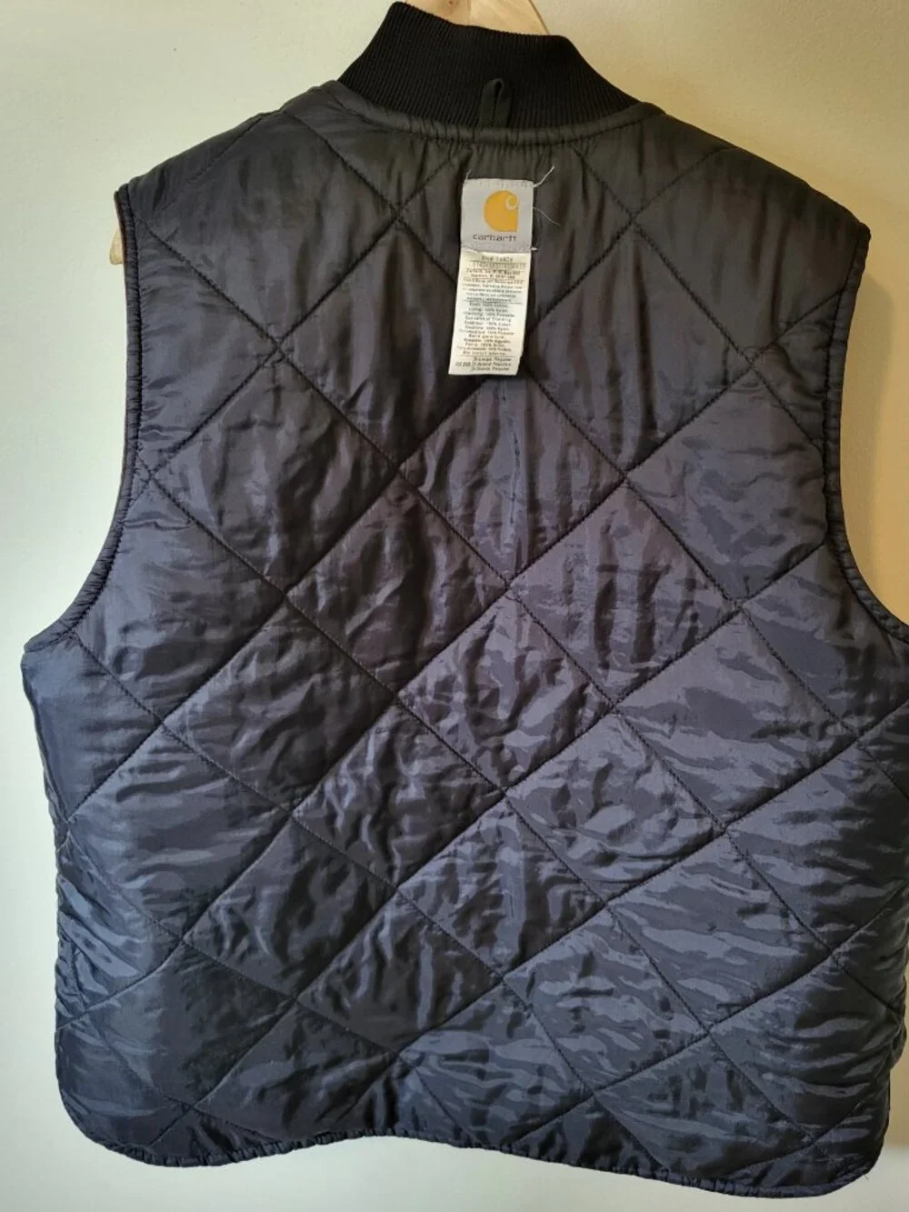 Carhartt sandstone duck cloth vest